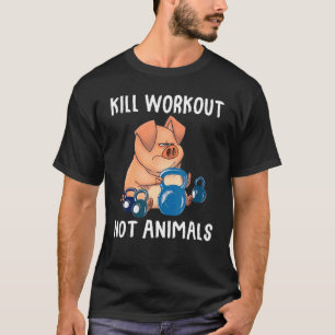 Camiseta Workout de Suínos Não