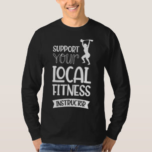 Camiseta Workout de suporte de Malhação de instrutor de mal