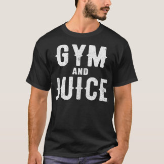 Camiseta Workout Funny Gift Gym And Juice