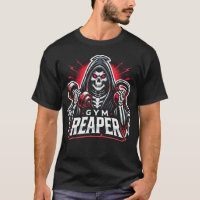 Workout Intenso Da Gym Reaper - Gym Engraçado