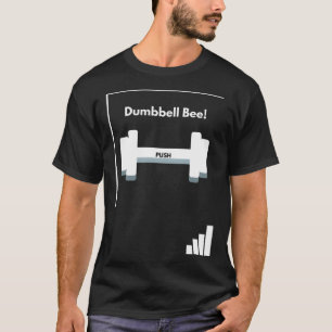 Camiseta Workout Special Dumbbell Bee Trendy Gym Malhação F