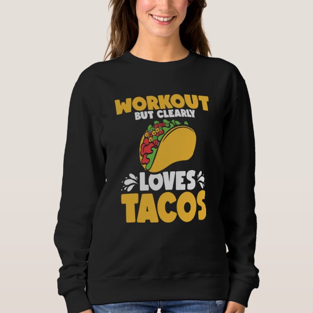 Camiseta Workout Tacos Cinco De Mayo Fitness (Frente)