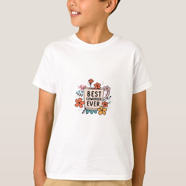 Camiseta Workplace Dynamo Best Coworker Ever Classic (Frente)