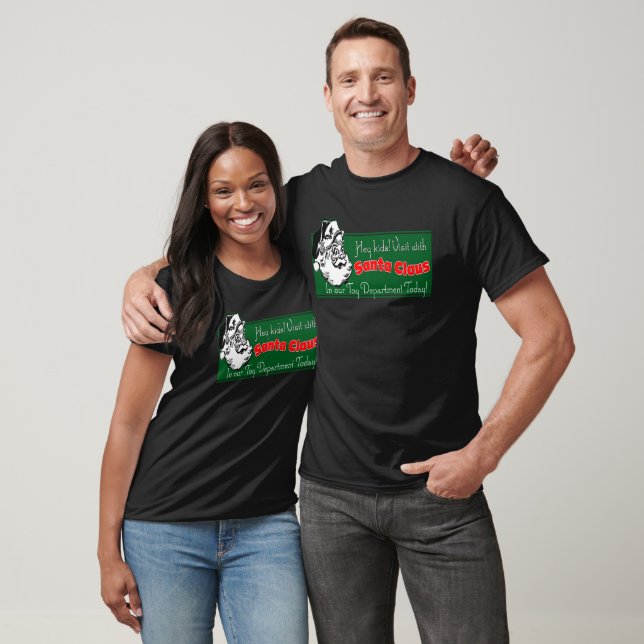Camiseta Workshop de Papais noeis brancos bonitos (Unissex)