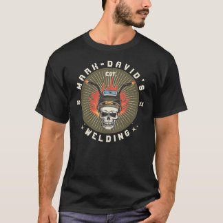 Camiseta Workshop de soldadura personalizado de trabalhador