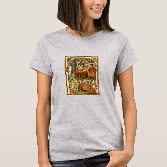 Camiseta Workshop sobre Alquimia Medieval (Frente)