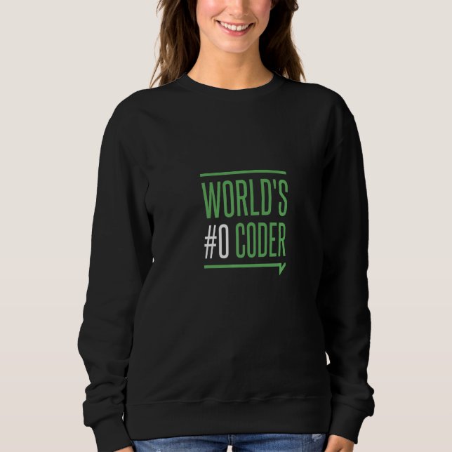 Camiseta World 0 Coder   Coding Programming Code Coder Humo (Frente)