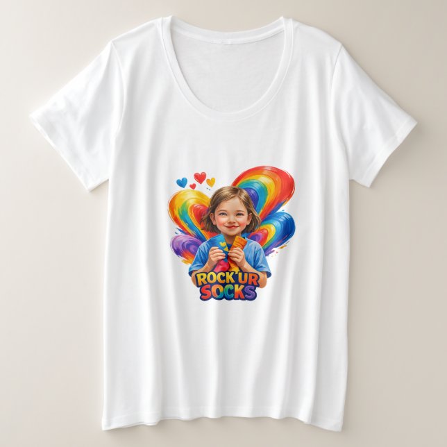 Camiseta World Down Syndrome Day (Frente do Design)