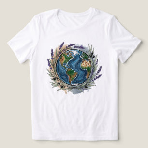 Camiseta World Peace Watercolor Art