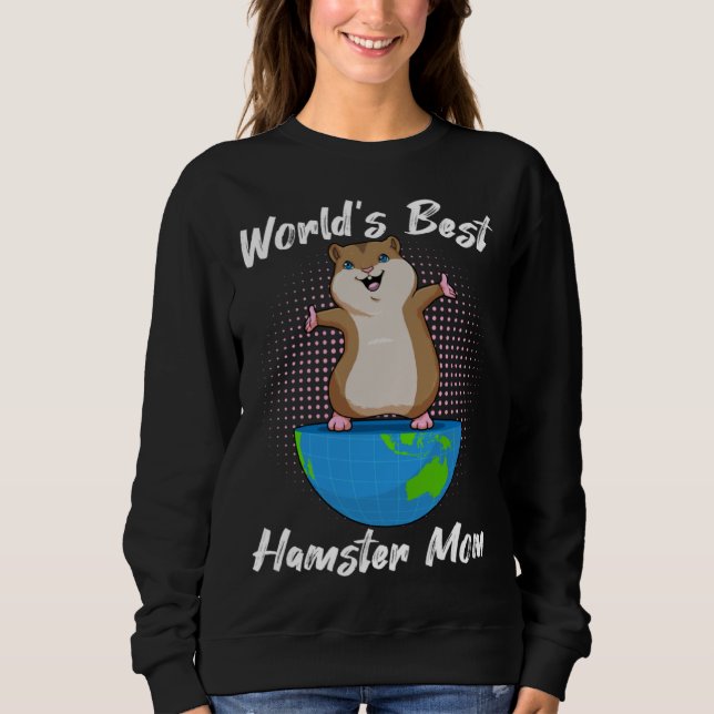 Camiseta World S Best Hamster Mom (Frente)