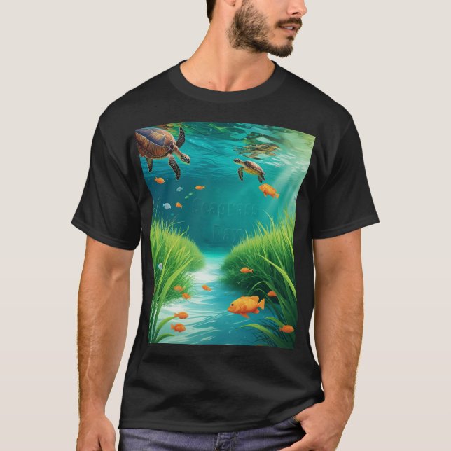 Camiseta World Sea grass Day (Frente)