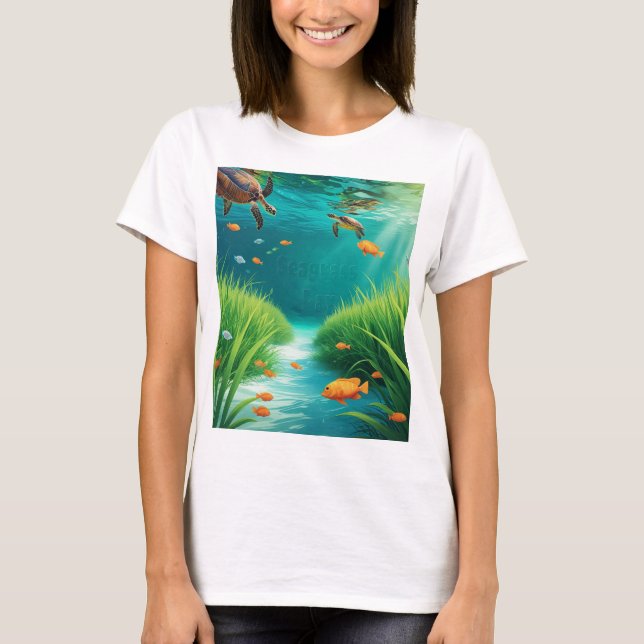 Camiseta World Sea grass Day (Frente)