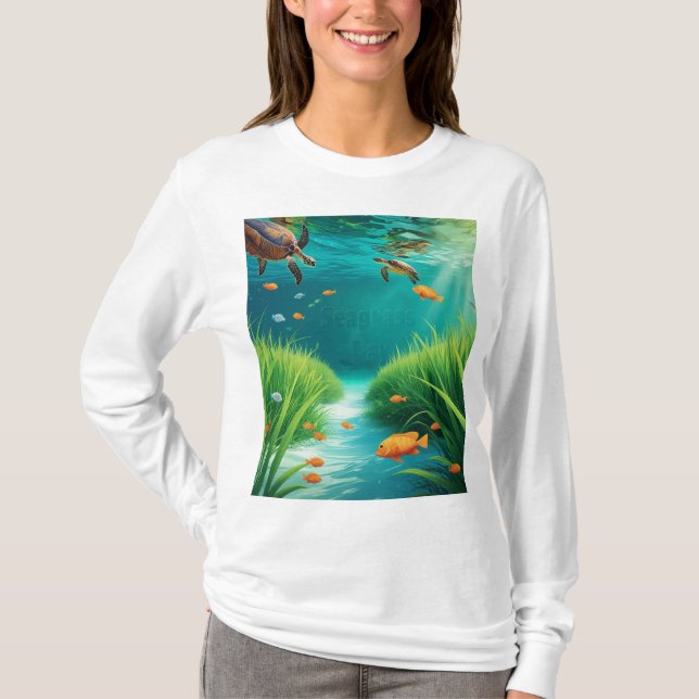Camiseta World Sea grass Day (Frente)