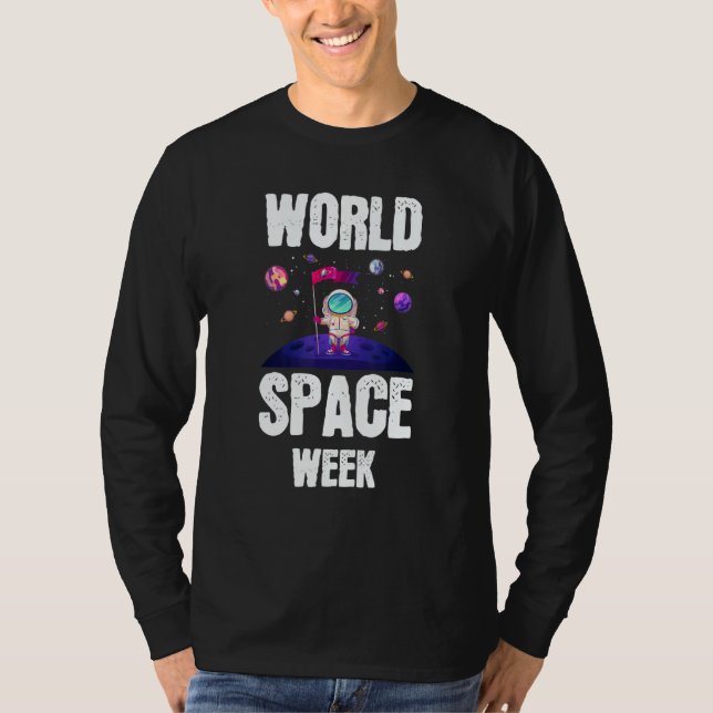 Camiseta World Space Week World (Frente)