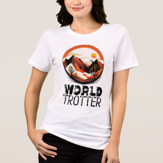 Camiseta World Trotter - Aventura en el Horizonte