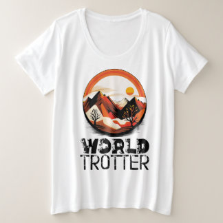Camiseta World Trotter - Aventura en el Horizonte