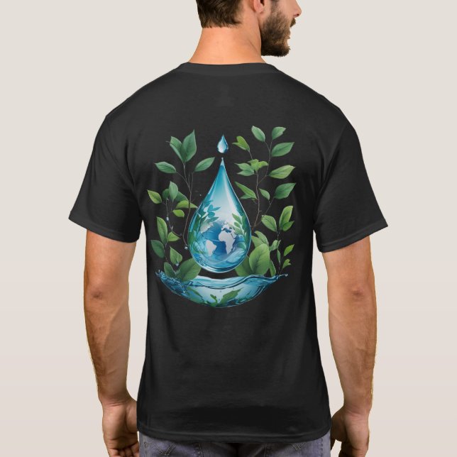 Camiseta World Water Day (Verso)