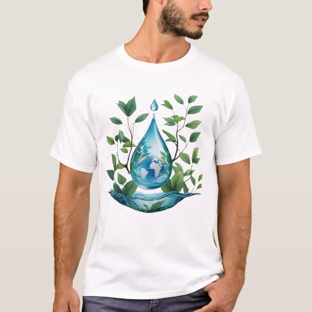 Camiseta World Water Day (Frente)