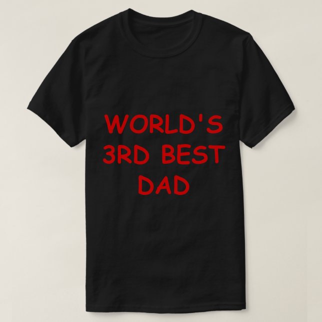 Camiseta Worlds3rdBestPai(BojackHorseman) (Frente do Design)