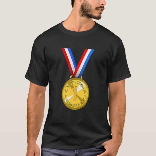 Camiseta World's Best Beer Drinker Award Medal (Frente)