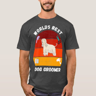 Camiseta worlds best Dog groomer Dog Grooming 3