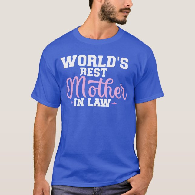 Camiseta Worlds Best MotherinLaw girl (Frente)
