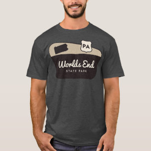 Camiseta Worlds End State Park Pennsylvania - Sinal de boas