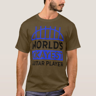 Camiseta World's okayest guitar player 3510