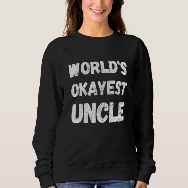 Camiseta World's Okayest Uncle 1 (Frente)