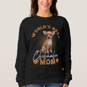 Camiseta Worldu2019s Melhor Chihuahua Mãe Cão Engraçado Mul