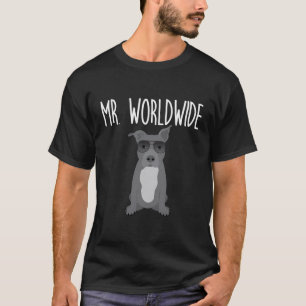 Camiseta Worldwide Funny Pitbull Roupa