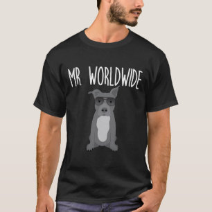 Camiseta Worldwide Funny Pitbull Roupa
