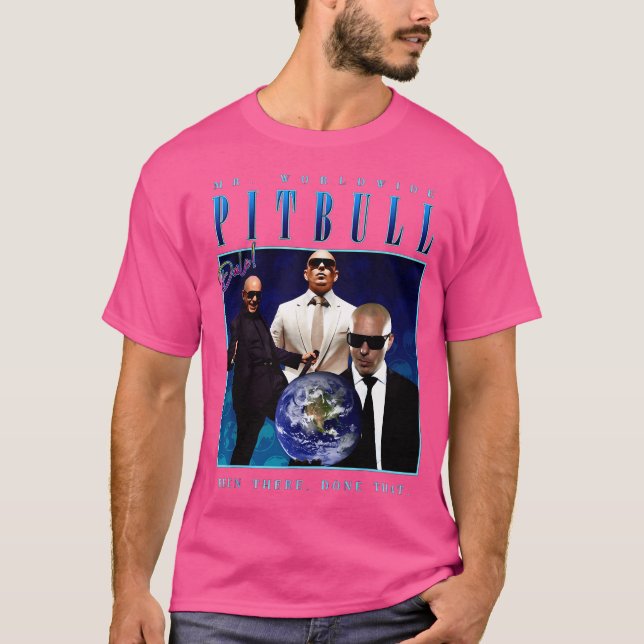 Camiseta Worldwide Pitbull (Frente)