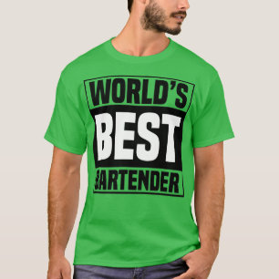 Camiseta Worldx27s Best Bartender 7