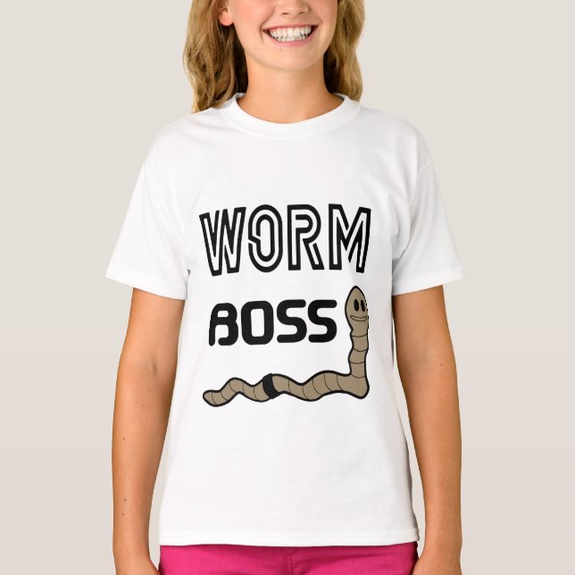 Camiseta Worm Boss (Frente)