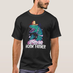 Camiseta Worm Farmer Lutando Contra Vermicicultura
