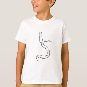 Camiseta Worm Kids