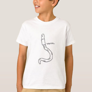 Camiseta Worm Kids