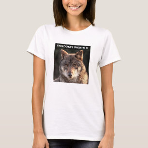 Camiseta Worth It Wolf (light)
