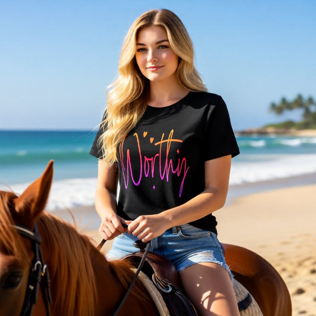 Camiseta Worthy Christian Statement (Criador carregado)