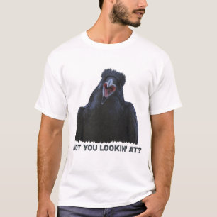 CAMISETA "WOT VOCÊ LOOKIN EM?"  T--CAMISA