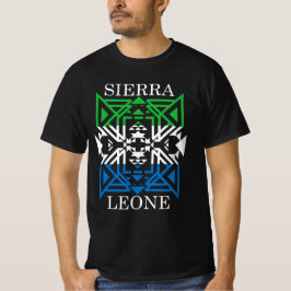 Camiseta Wout Arts Freetown Serra Leoa Bandeira Geométrica