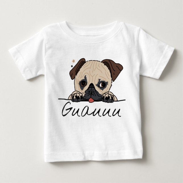 Camiseta Wow puppy. Perrito guauu (Frente)
