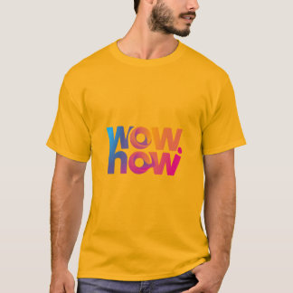 Camiseta WOWHOW: Onde Criatividade Encontra Inovação