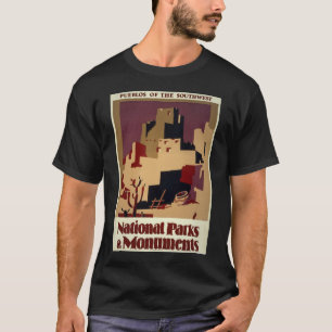 Camiseta WPA - parques nacionais
