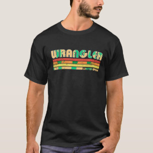 Camiseta WRANGLER Funny Personalised Title Profissão Nascid
