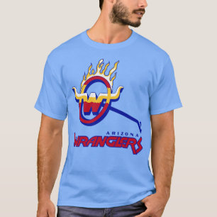 Camiseta Wranglers de Arizona com defeito USFL 1983