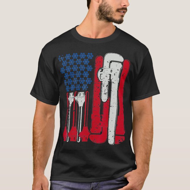 Camiseta Wrench do Sinalizador Americano (Frente)