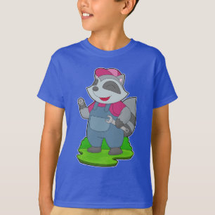 Camiseta Wrench Mecânica Racoon
