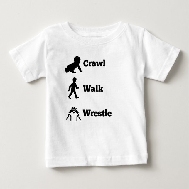 Camiseta Wrestle da caminhada do rastejamento (Frente)